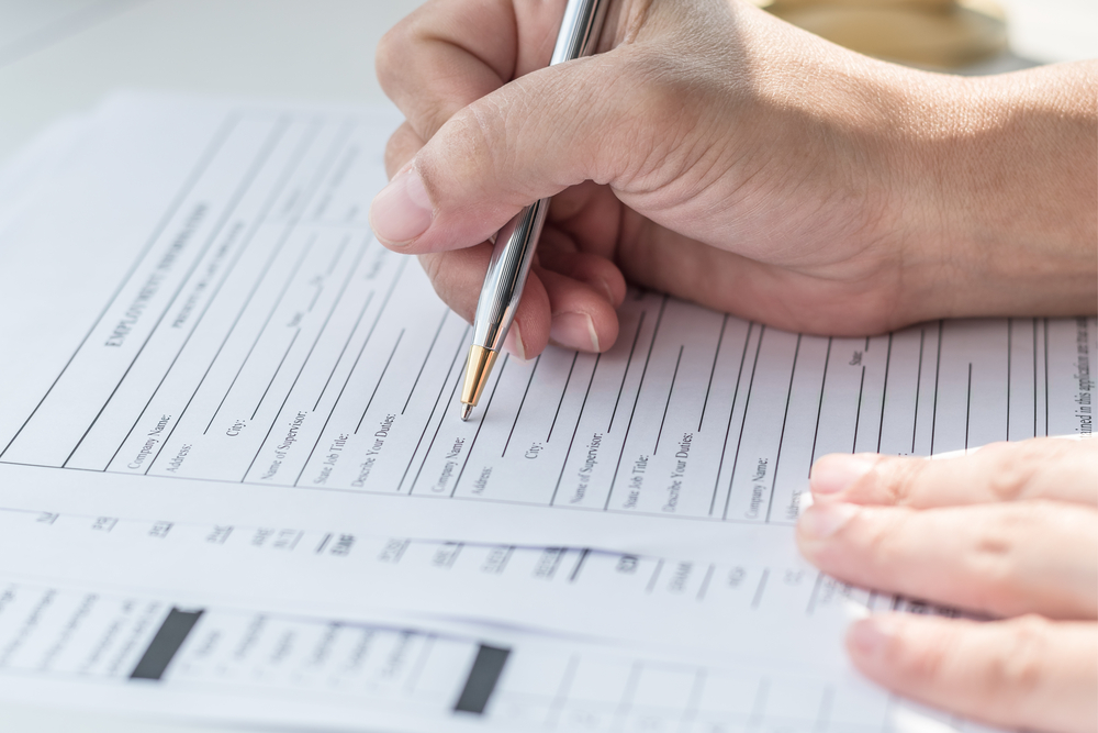 Applicant,Filling,In,Company,Application,Form,Document,Applying,For,Job, Applicant,Filling,In,Company,Application,Form,Document,Applying,For,Job,